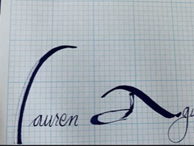 Calligraphy by Marcelle